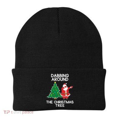 Dabbing Around The Christmas Tree Beanie