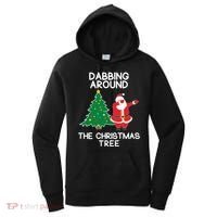 Dabbing Around The Christmas Tree Women's Hoodie thumb 0