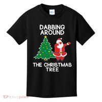 Dabbing Around The Christmas Tree Kids T-Shirt thumb 0