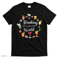 Drinking Around The World Vacation T-Shirt thumb 0