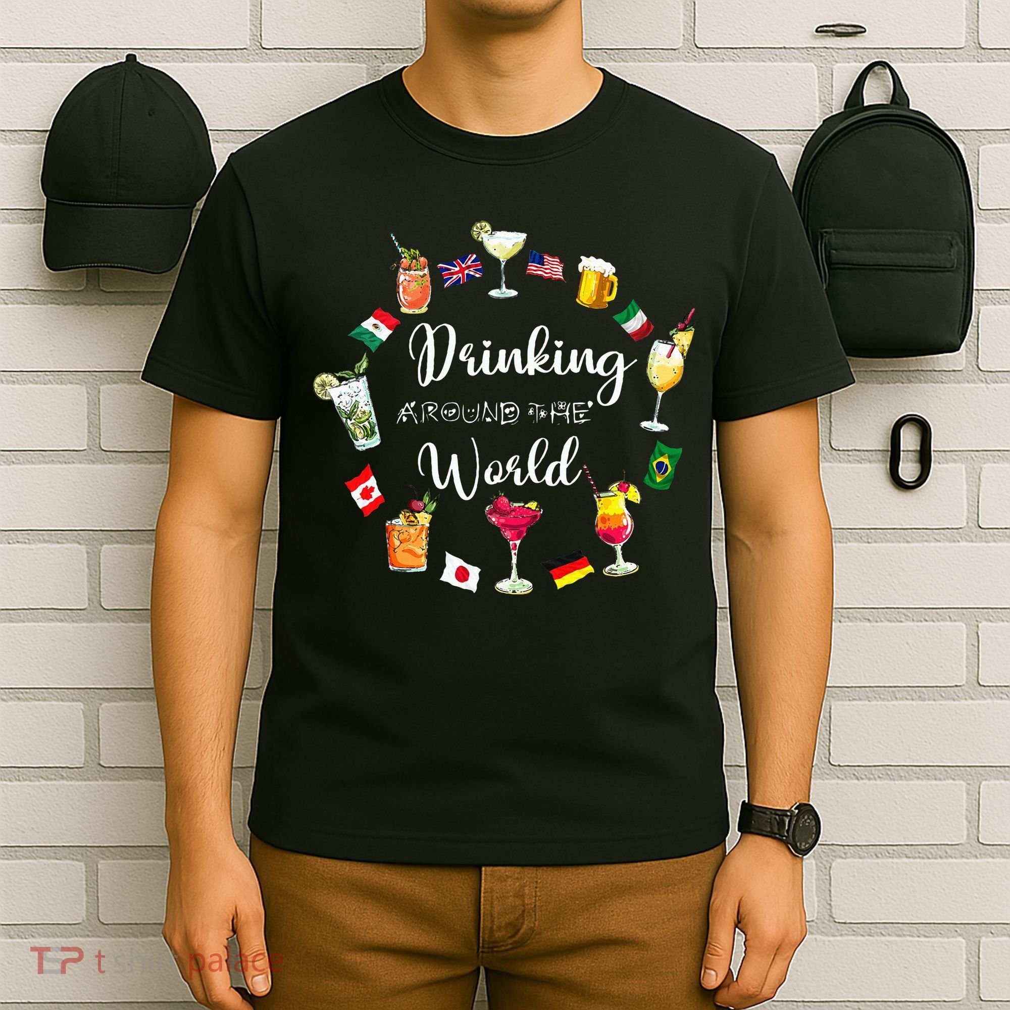 Drinking Around The World Vacation T-Shirt