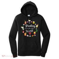 Drinking Around The World Vacation Women's Hoodie thumb 0