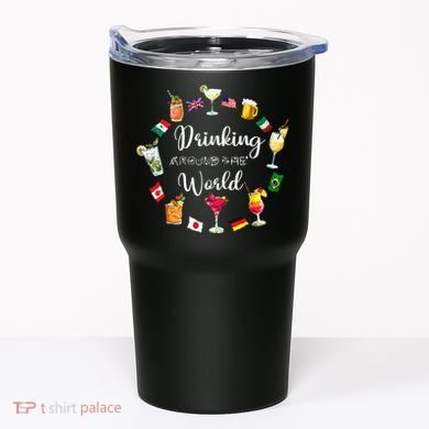 Drinking Around The World Vacation Tumbler