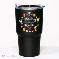 Drinking Around The World Vacation Tumbler thumb 0