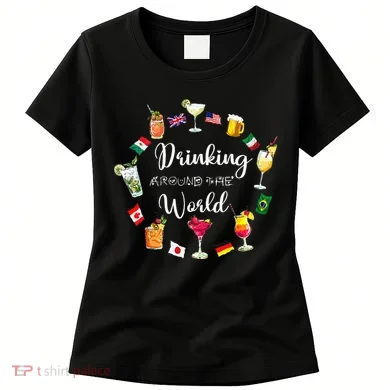 Drinking Around The World Vacation Women's T-Shirt