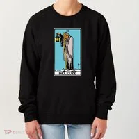 Deleuze As The Hermit Tarot Card Women's Sweatshirt thumb 0