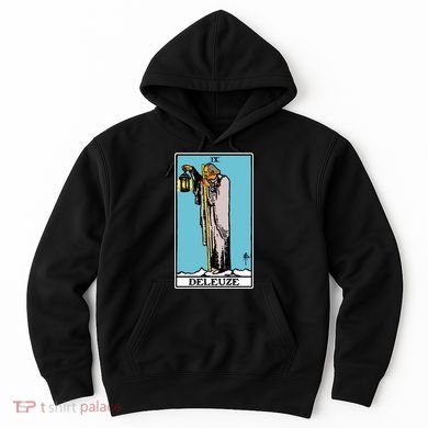 Deleuze As The Hermit Tarot Card Hoodie