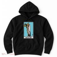 Deleuze As The Hermit Tarot Card Hoodie thumb 0
