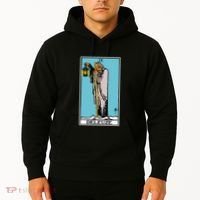 Deleuze As The Hermit Tarot Card Hoodie thumb 2