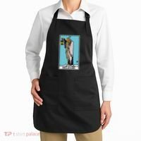 Deleuze As The Hermit Tarot Card Apron thumb 2