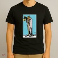 Deleuze As The Hermit Tarot Card T-Shirt thumb 3