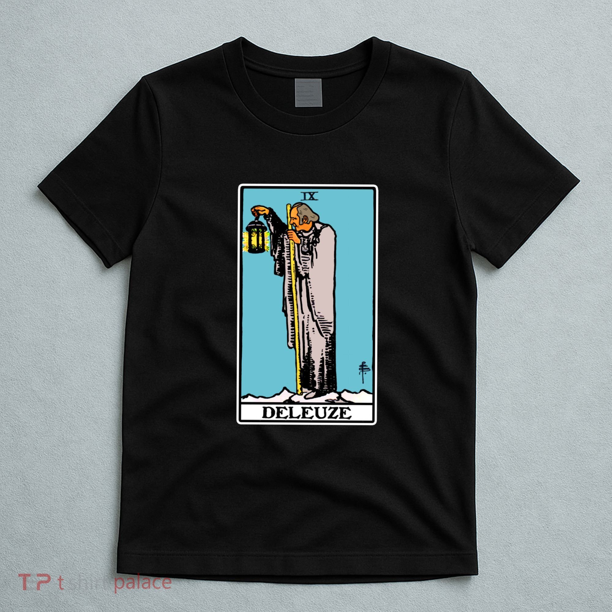 Deleuze As The Hermit Tarot Card T-Shirt