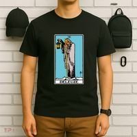 Deleuze As The Hermit Tarot Card T-Shirt thumb 6