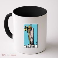 Deleuze As The Hermit Tarot Card Coffee Mug thumb 0
