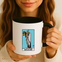 Deleuze As The Hermit Tarot Card Coffee Mug thumb 3