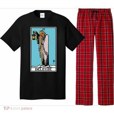 Deleuze As The Hermit Tarot Card Pajama Set