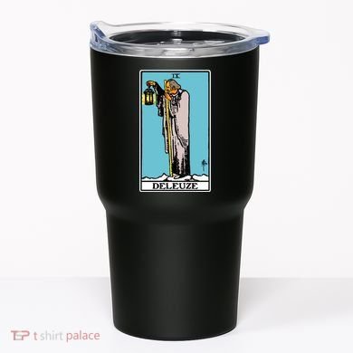 Deleuze As The Hermit Tarot Card Tumbler