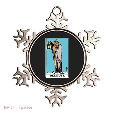 Deleuze As The Hermit Tarot Card Ornament
