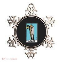 Deleuze As The Hermit Tarot Card Ornament thumb 0