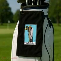 Deleuze As The Hermit Tarot Card Golf Towel thumb 2