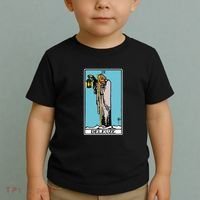 Deleuze As The Hermit Tarot Card Toddler T-Shirt thumb 2