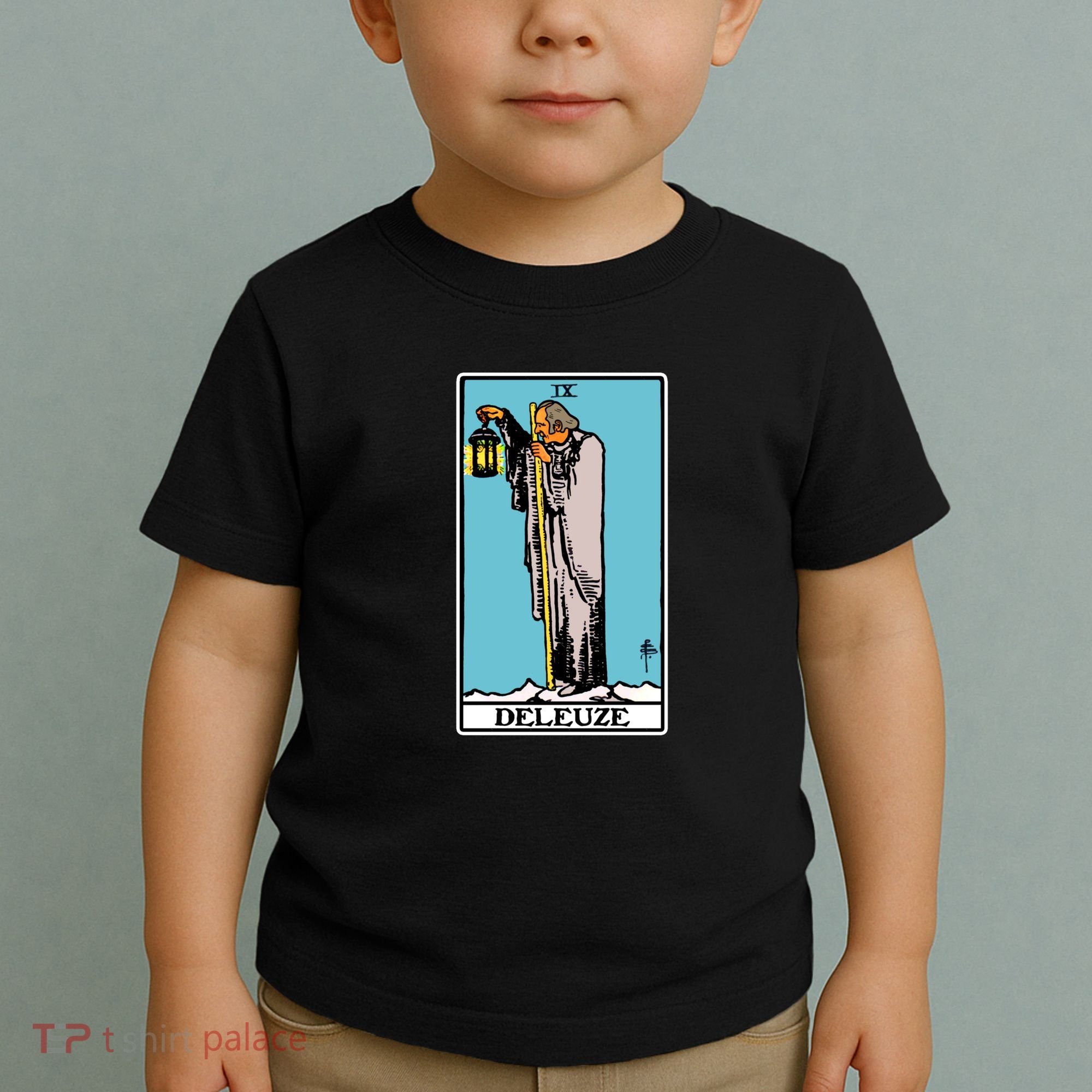 Deleuze As The Hermit Tarot Card Toddler T-Shirt