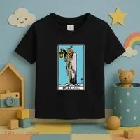 Deleuze As The Hermit Tarot Card Toddler T-Shirt thumb 3