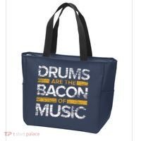 Drums Are The Bacon Of Music Drummer Drums Tote Bag thumb 3
