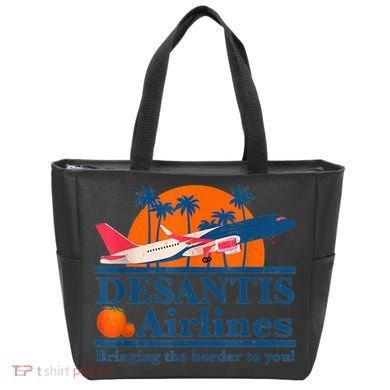 DeSantis Airlines Tee Funny Retro Vintage DeSantis Airline Tote Bag