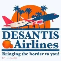 DeSantis Airlines Tee Funny Retro Vintage DeSantis Airline Hoodie thumb 2