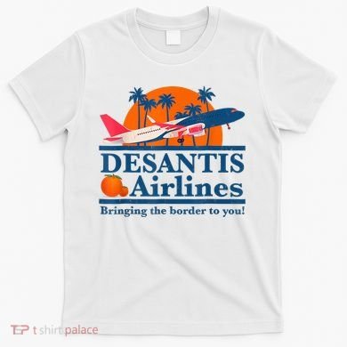 DeSantis Airlines Tee Funny Retro Vintage DeSantis Airline T-Shirt