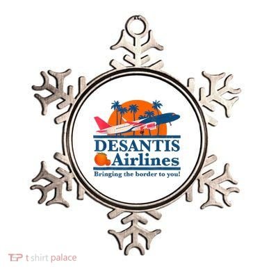 DeSantis Airlines Tee Funny Retro Vintage DeSantis Airline Ornament