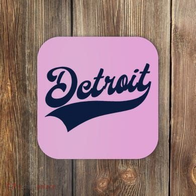 Detroit Athletic Throwback Coaster