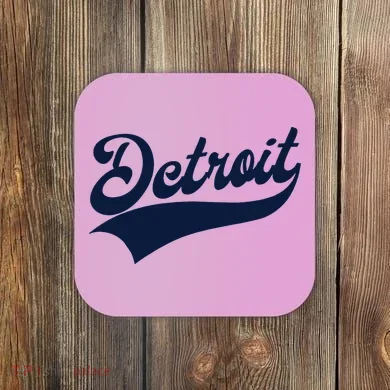 Detroit Athletic Throwback Coaster