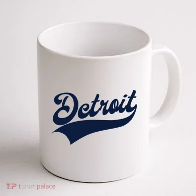 Detroit Athletic Throwback Coffee Mug back