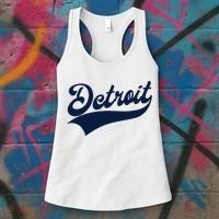 Detroit Athletic Throwback Women's Tank Top thumb 3