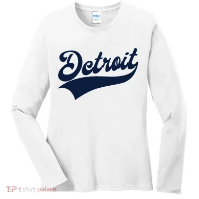 Detroit Athletic Throwback Women's Long Sleeve Shirt