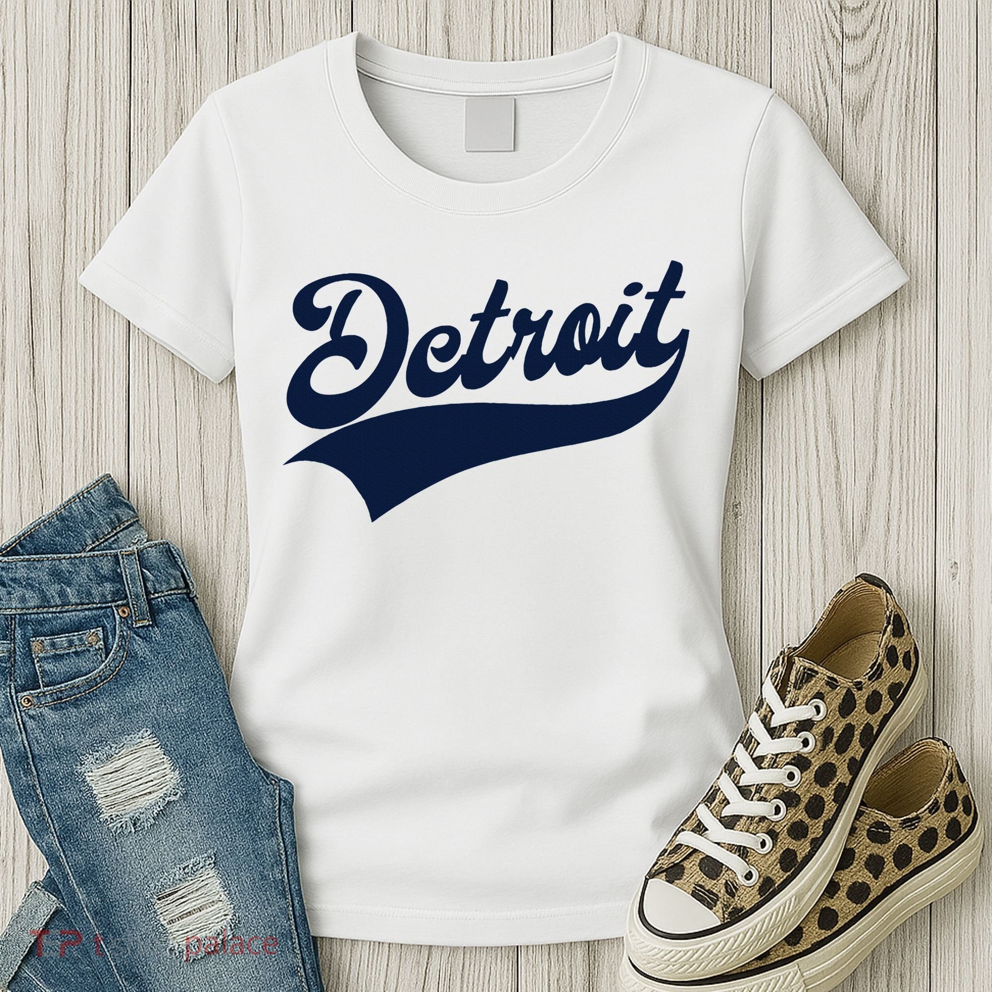 Detroit Athletic Throwback Women's T-Shirt