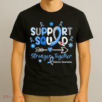 Diabetes Awareness Type 1 2 Kids Support Squad T-Shirt thumb 3
