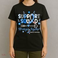 Diabetes Awareness Type 1 2 Kids Support Squad T-Shirt thumb 4