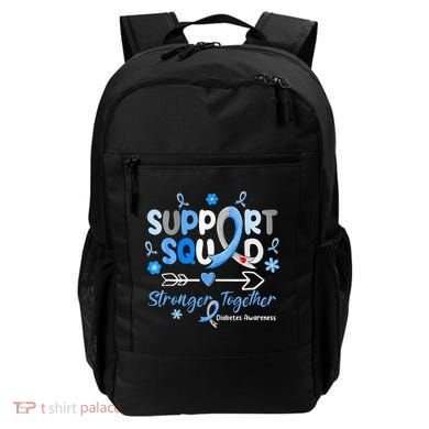 Diabetes Awareness Type 1 2 Kids Support Squad Backpack