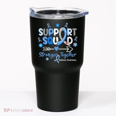 Diabetes Awareness Type 1 2 Kids Support Squad Tumbler