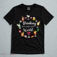 Drinking Around The World Vacation Drinking Showcase T-Shirt thumb 5