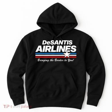 DeSantis Airlines US Flag Vintage Hoodie
