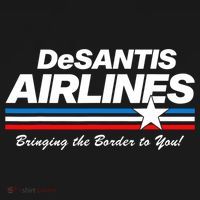 DeSantis Airlines US Flag Vintage T-Shirt thumb 7