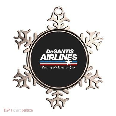 DeSantis Airlines US Flag Vintage Ornament