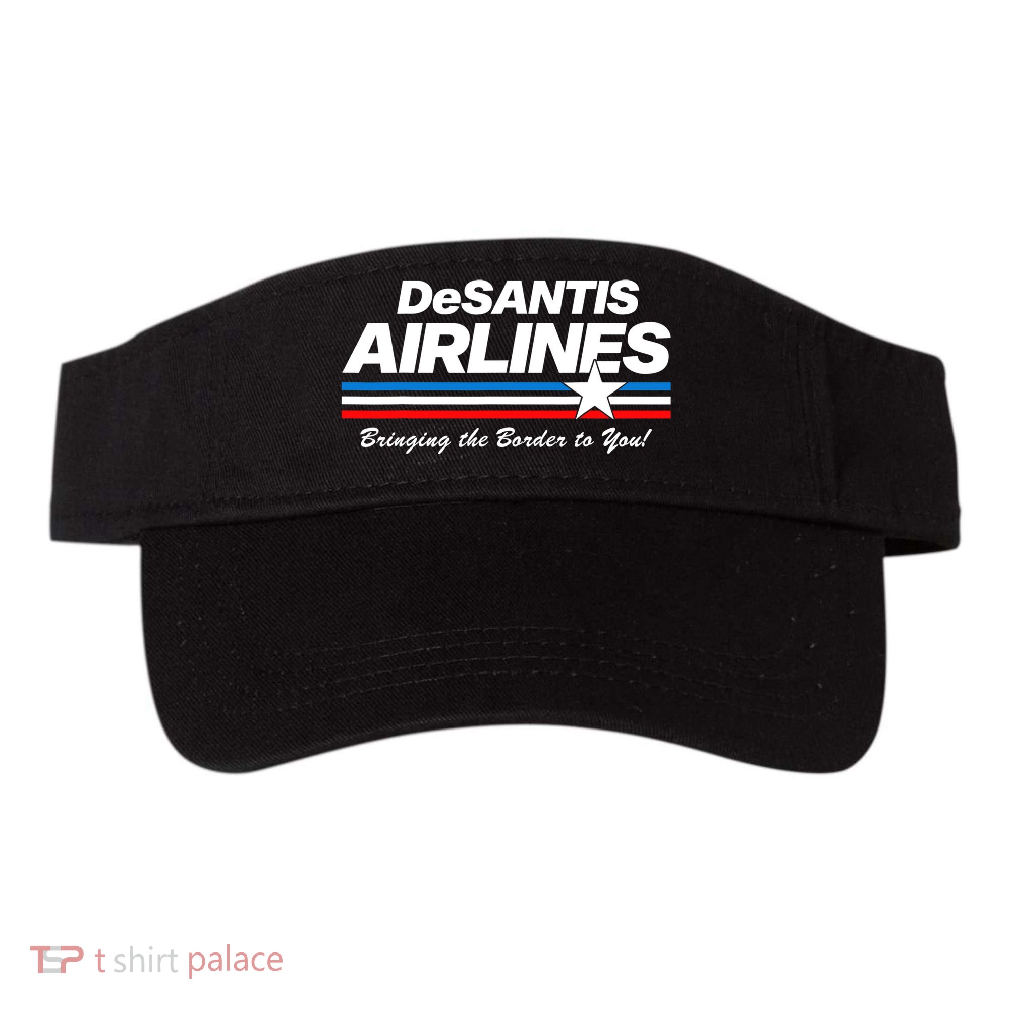 DeSantis Airlines US Flag Vintage Visor