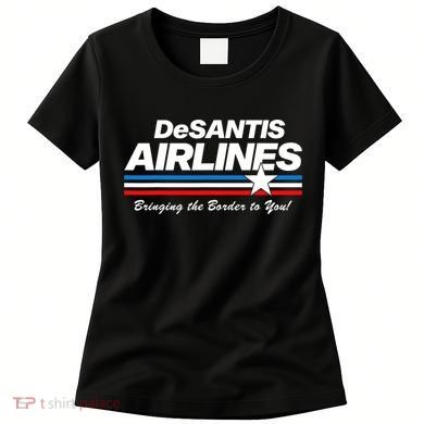 DeSantis Airlines US Flag Vintage Women's T-Shirt