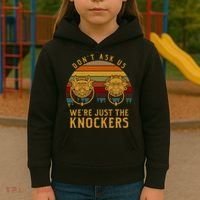 Don’T Ask Us We’Re Just The Knockers Kids Hoodie thumb 3