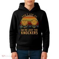 Don’T Ask Us We’Re Just The Knockers Kids Hoodie thumb 4